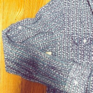 Anthropologie Creme Fraiche button down shirt